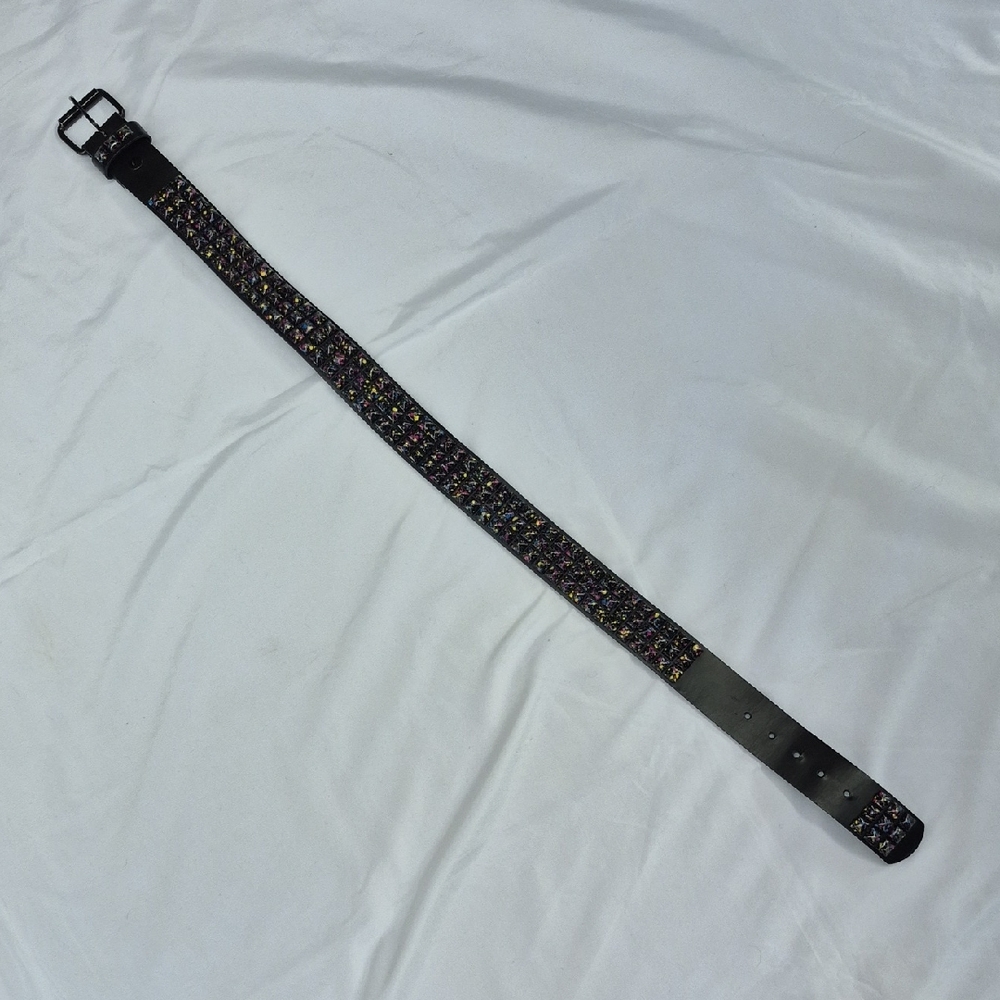 Hot Topic Black Belt with Silver Studs